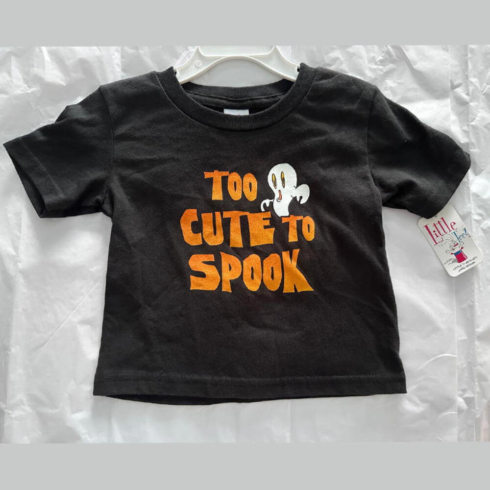Little Teez "Too Cute to Spook" Tshirt, 18 months
